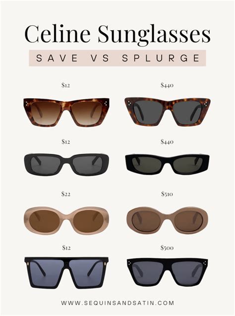 5 Best Celine Sunglasses Dupes From Amazon! 